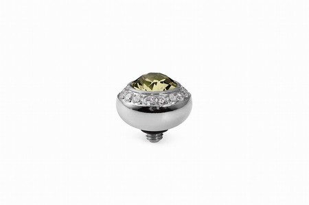 Qudo Silver Topper Tondo Deluxe 10mm - Jonquil